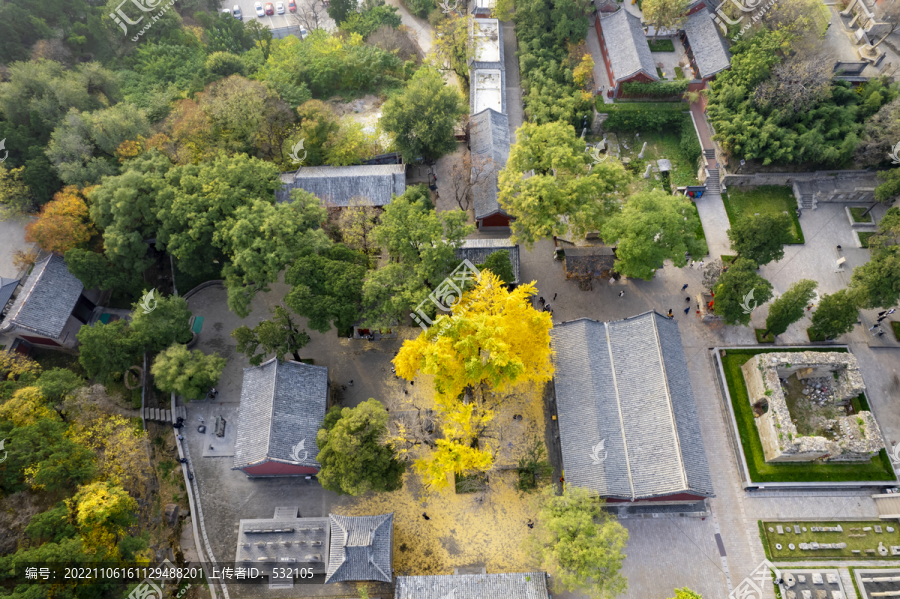 灵岩寺秋色