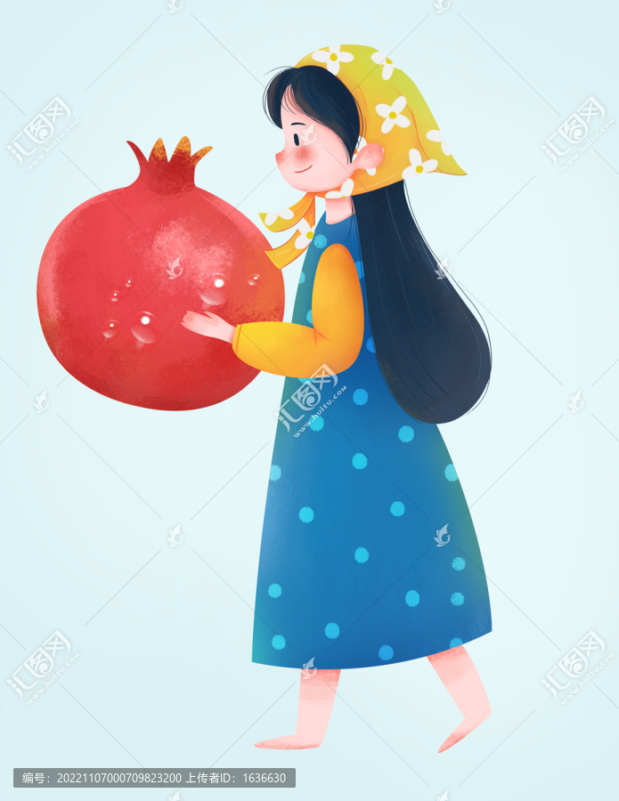 摘石榴