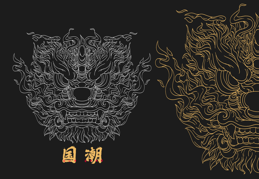 國(guó)潮醒獅