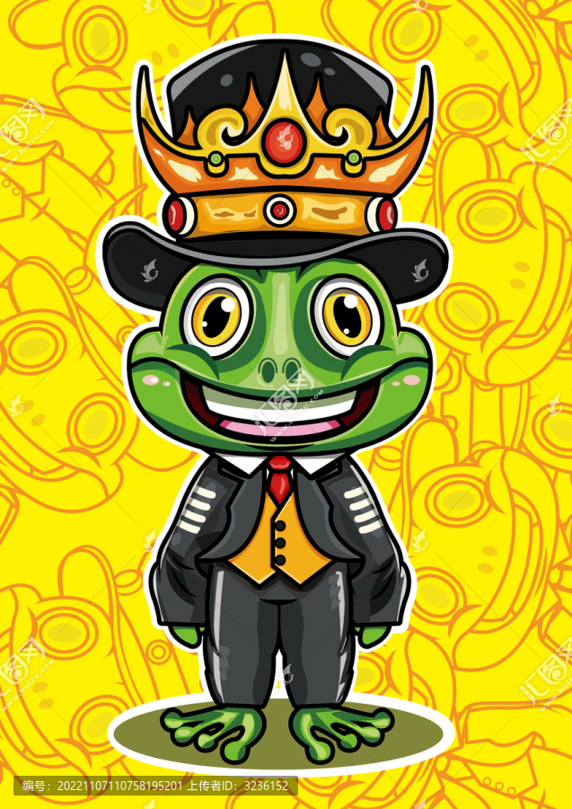 青蛙王子插畫