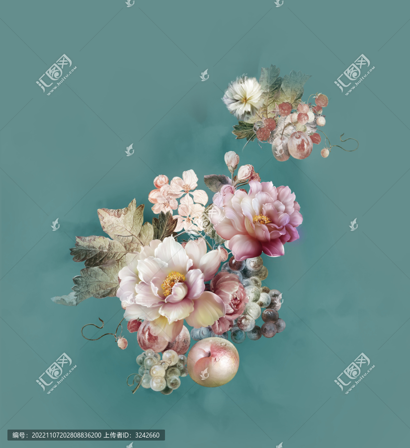 油畫花卉
