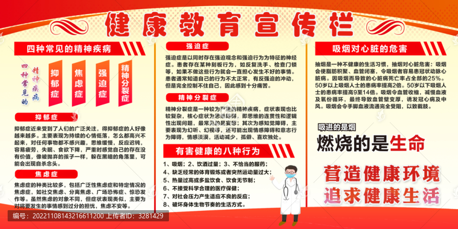 健康教育宣傳欄