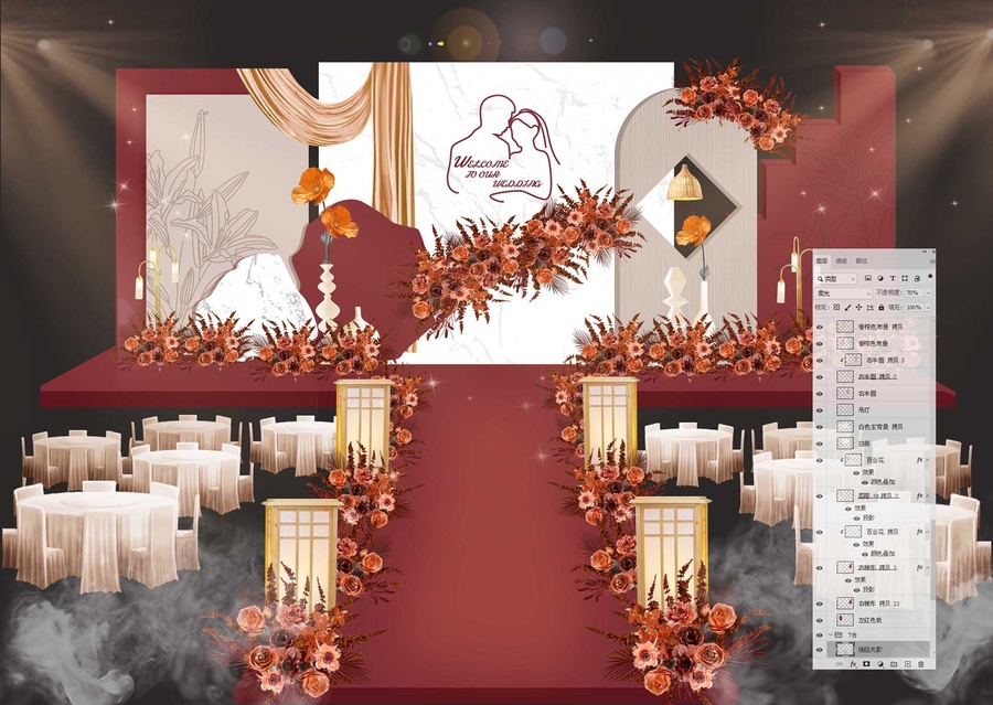 紅色婚禮
