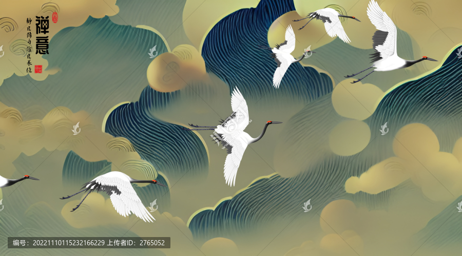 禪意風背景墻