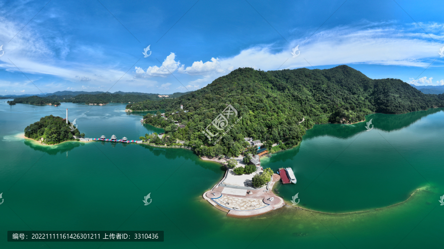 河源市萬綠湖庫中