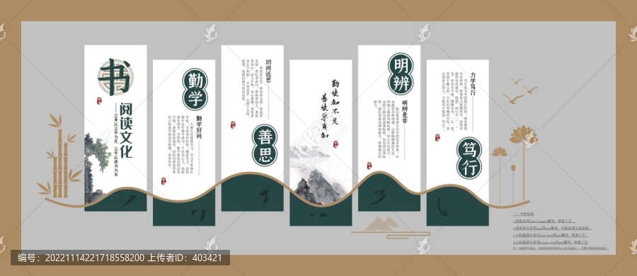 閱讀形象墻閱讀文化