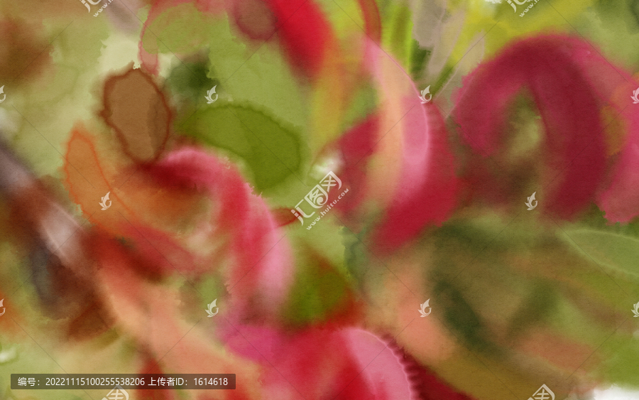 水彩抽象撞色意境背景紋理