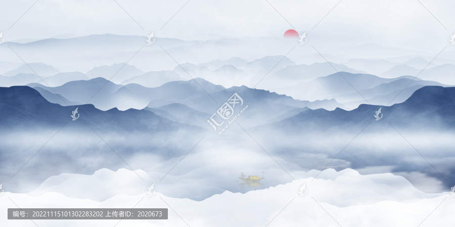 新中式山水