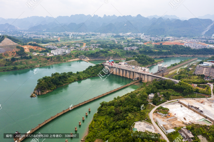 红水河南宁百龙滩电站