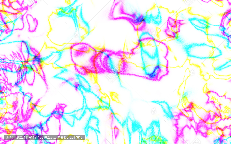 黃色幾何地毯