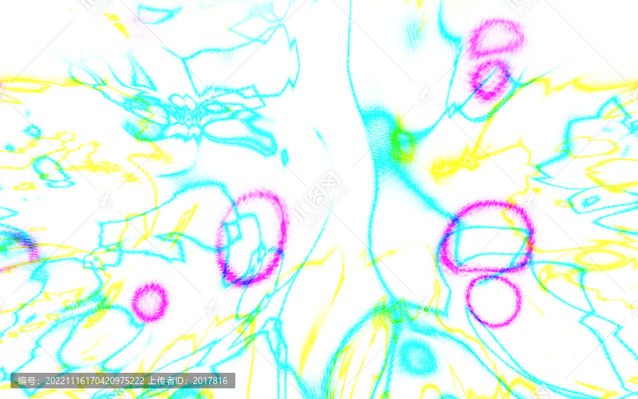 黃色幾何地毯