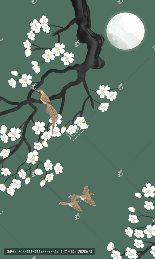 梅花裝飾畫