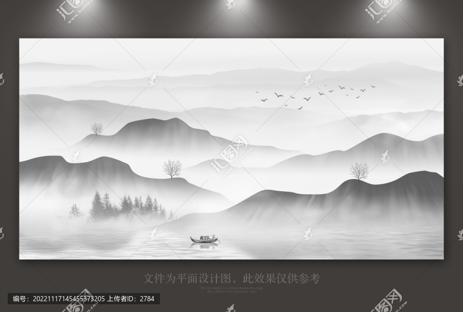 禪意山水畫