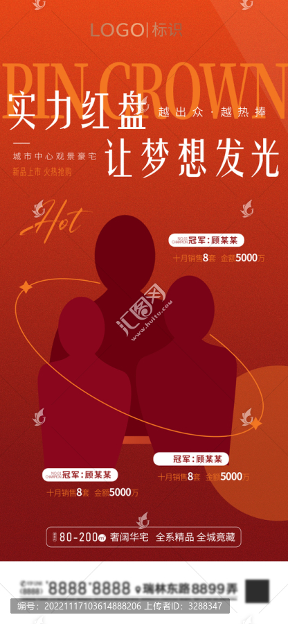 地產(chǎn)開盤海報