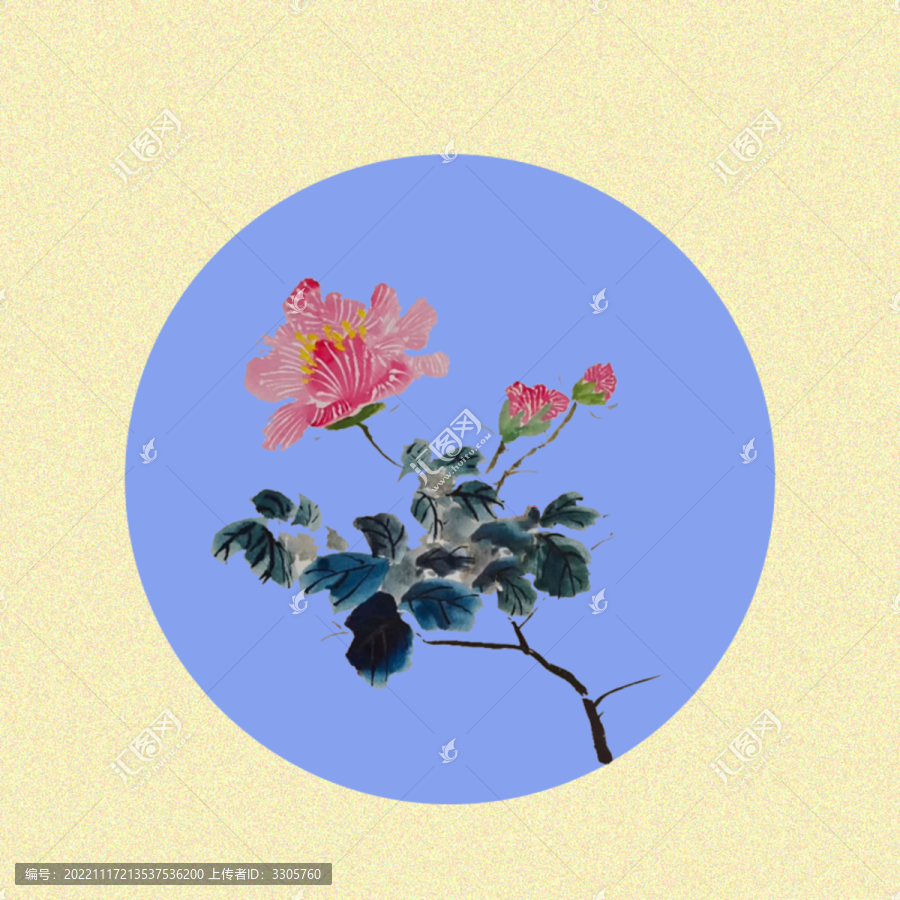秋日芙蓉