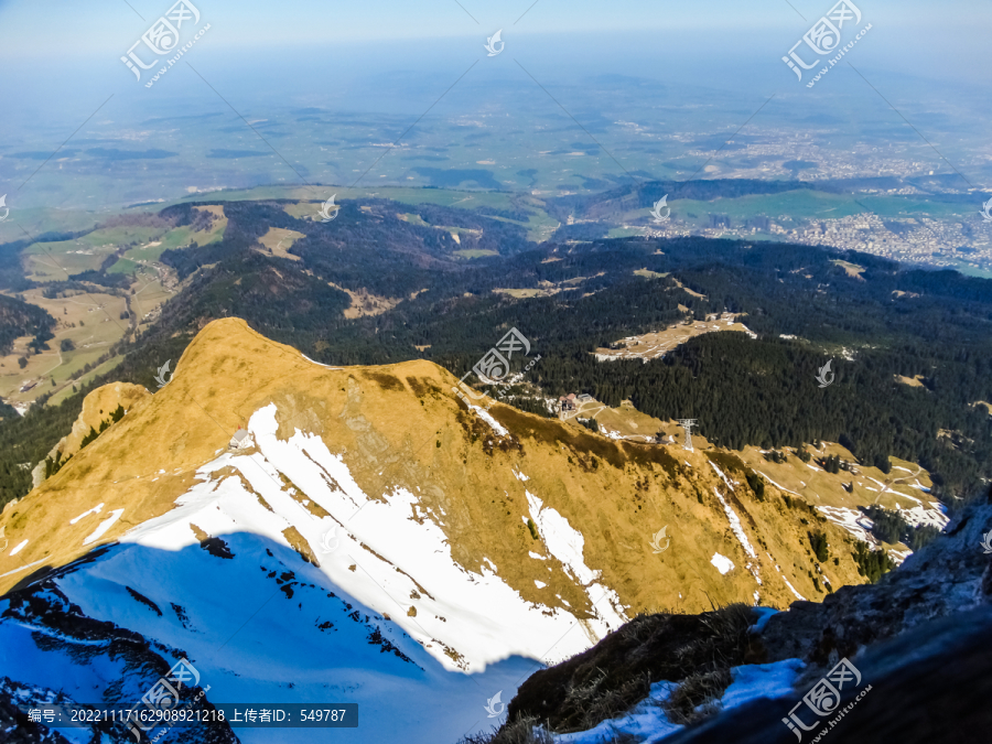 瑞士雪山