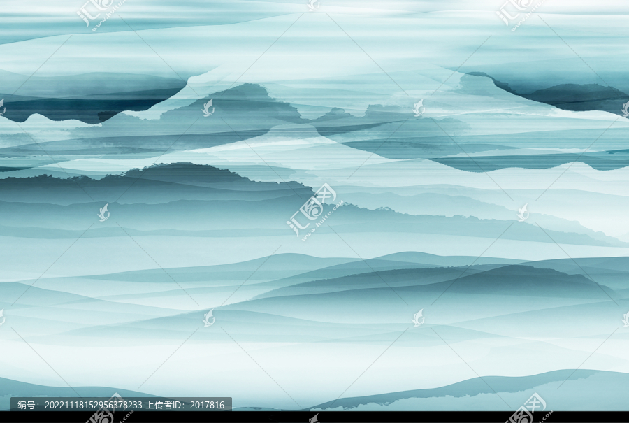 時尚客廳山水