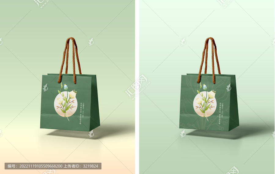 花茶包裝袋圖案組合