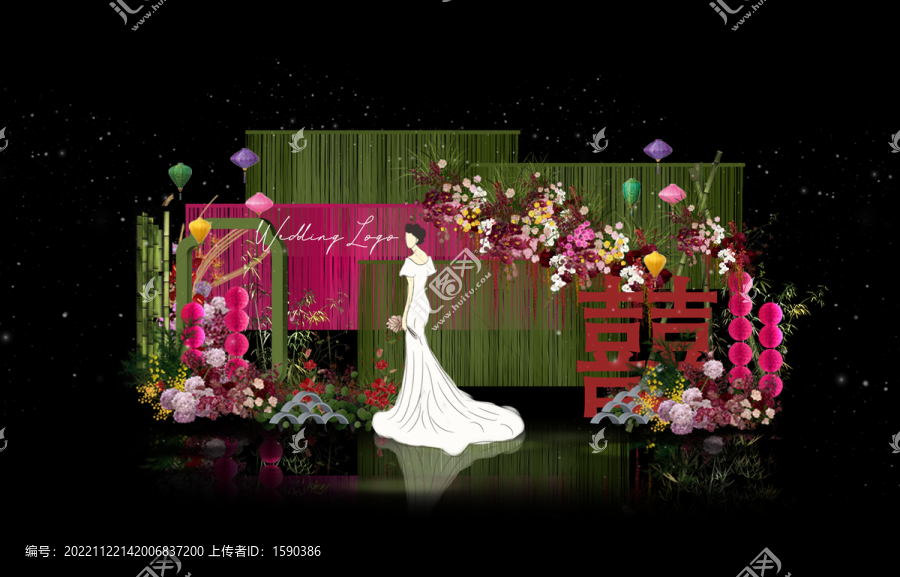 南洋風(fēng)婚禮效果圖