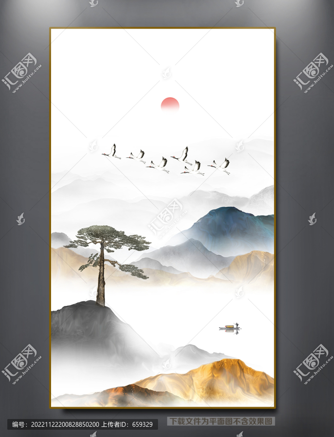 玄關山水畫