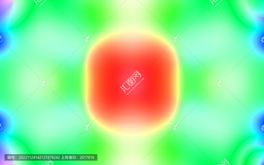 時尚對稱彩色幾何地毯