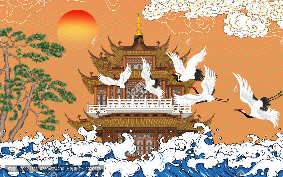水紋背景墻