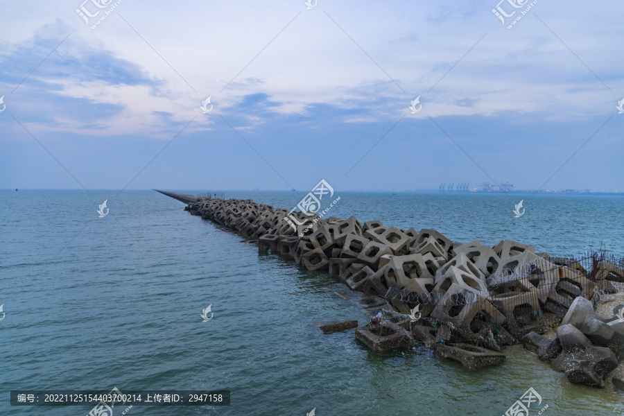 天津东疆建设开发纪念公园景观