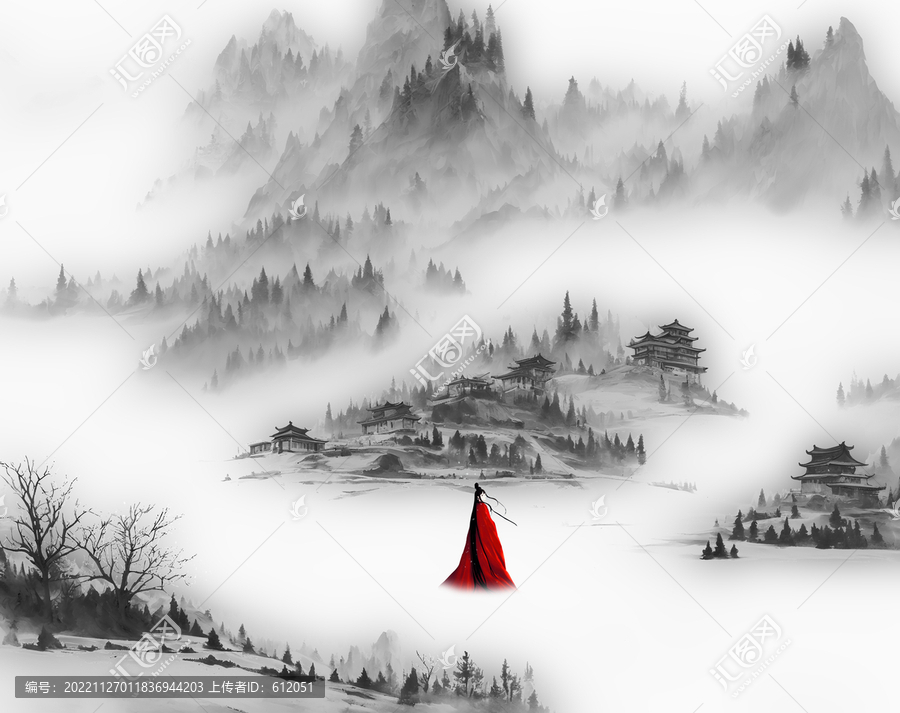 古風(fēng)國潮山水