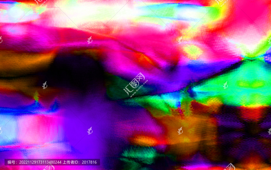 水彩背景墻