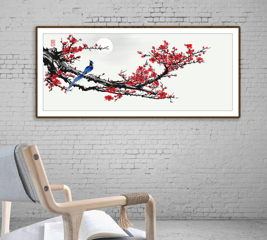 國(guó)畫梅花