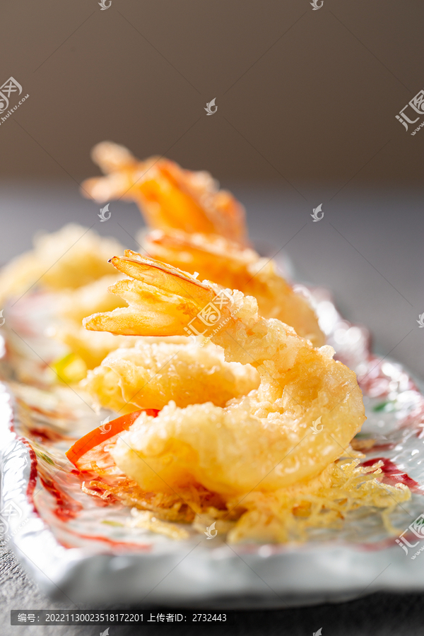 凤尾奶酪虾