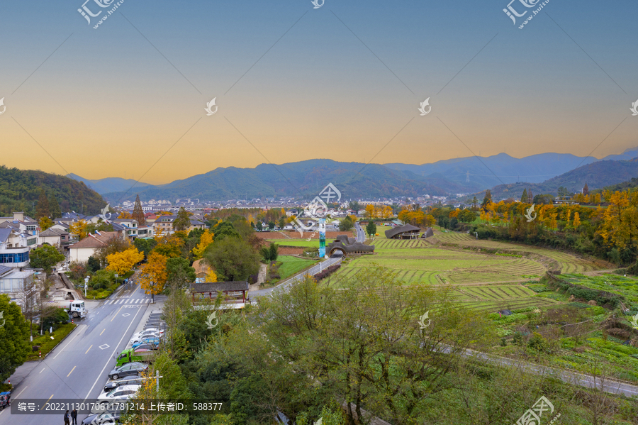 浙江安吉余村两山理念绿水青山