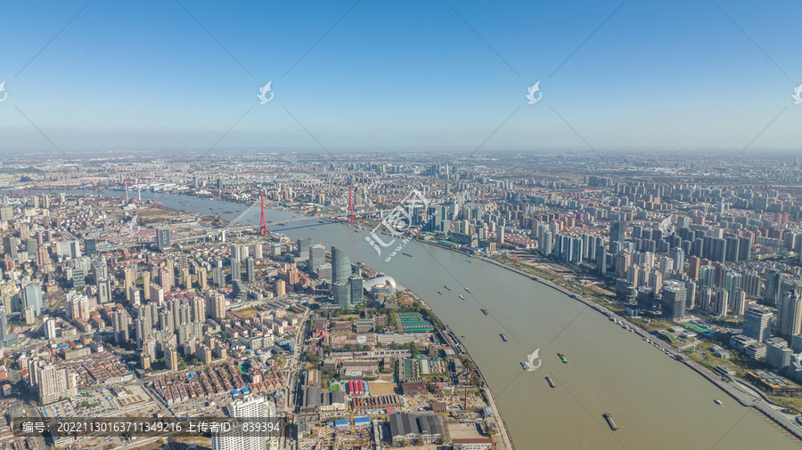 上海黄浦江大景