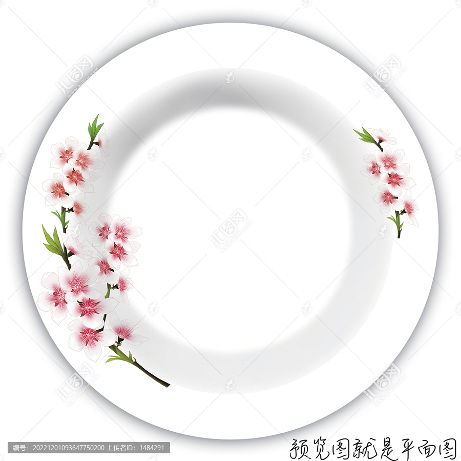 餐具花面