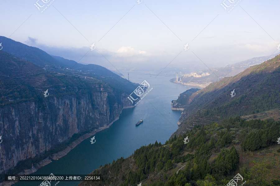 三峡之巅长江自然风光