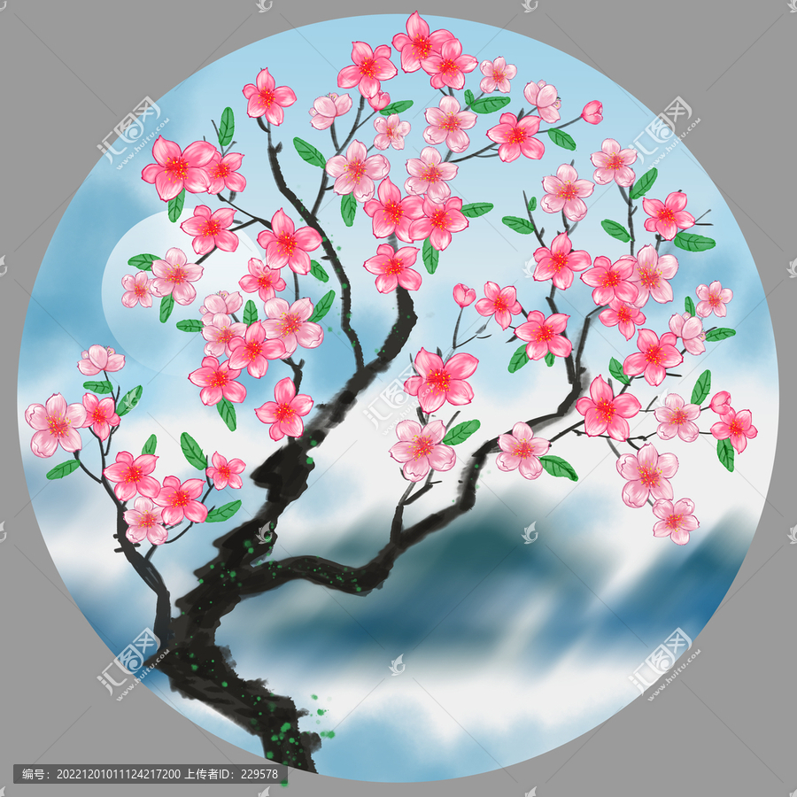 桃花圖