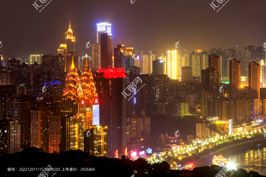 重庆南滨路夜景