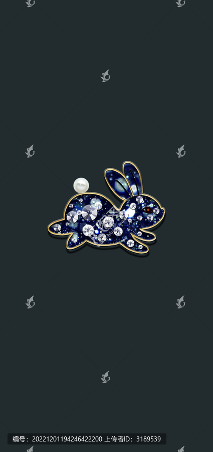 藍色兔子
