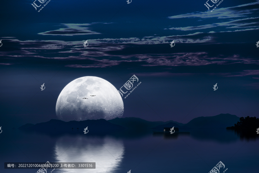 水面倒影風(fēng)景圖合成