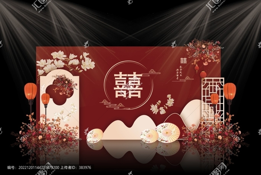 紅色新中式婚禮