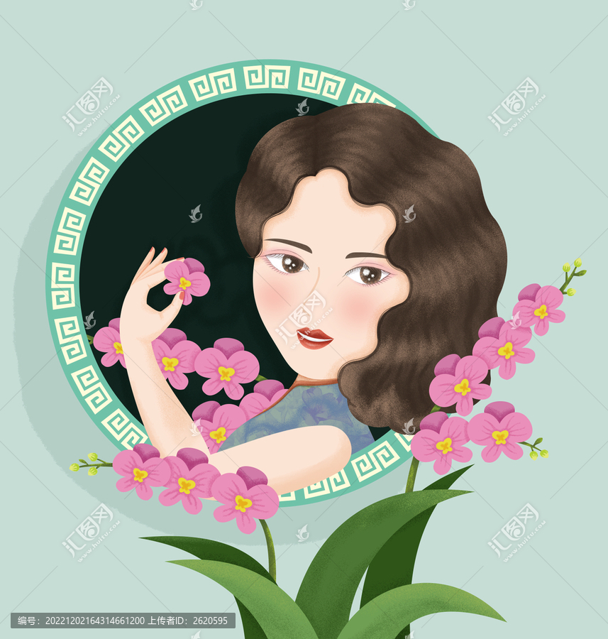 旗袍女孩