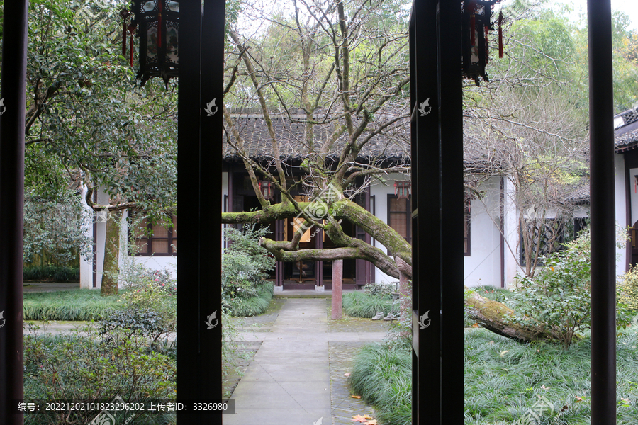 京剧大师盖叫天故居后院