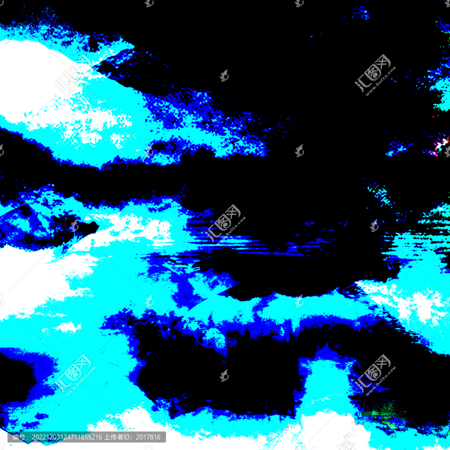 彩色油畫山水