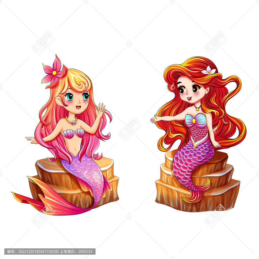卡通美人魚(yú)