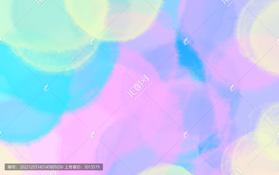 炫彩夢幻筆刷涂鴉光暈抽象背景