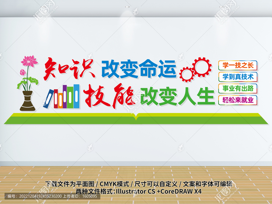 職業(yè)教育文化墻