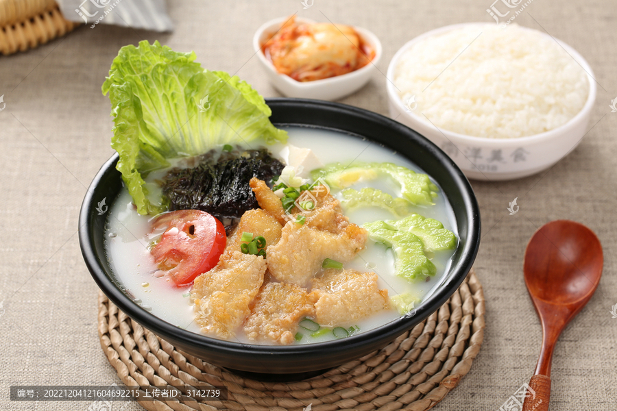 鳕鱼汤饭