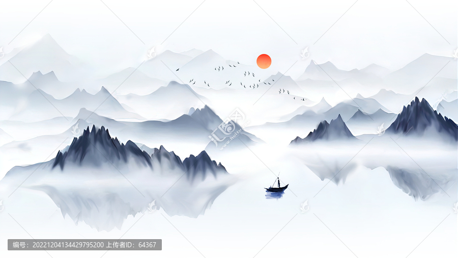 意境山水畫