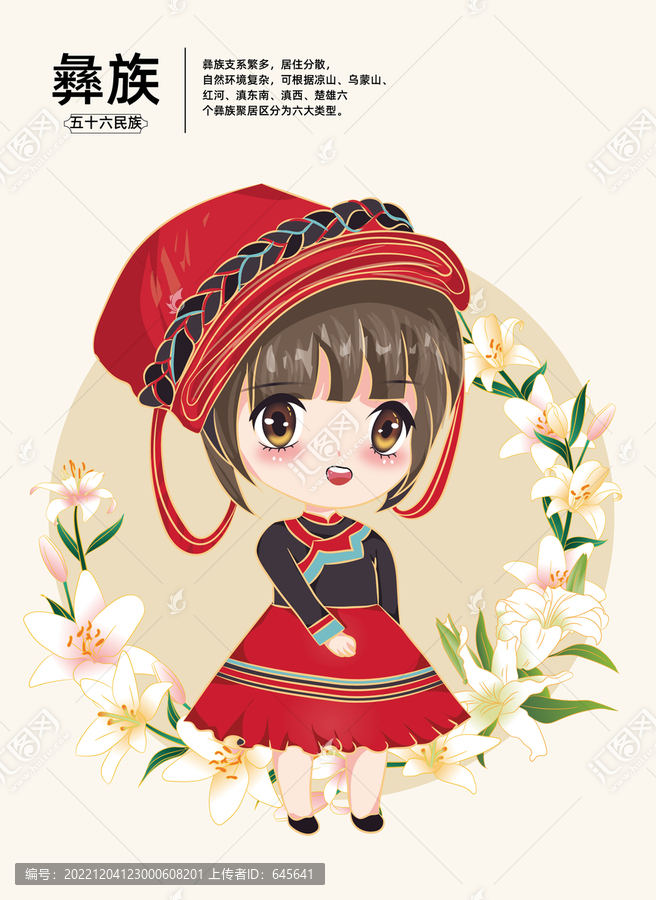Q版彝族