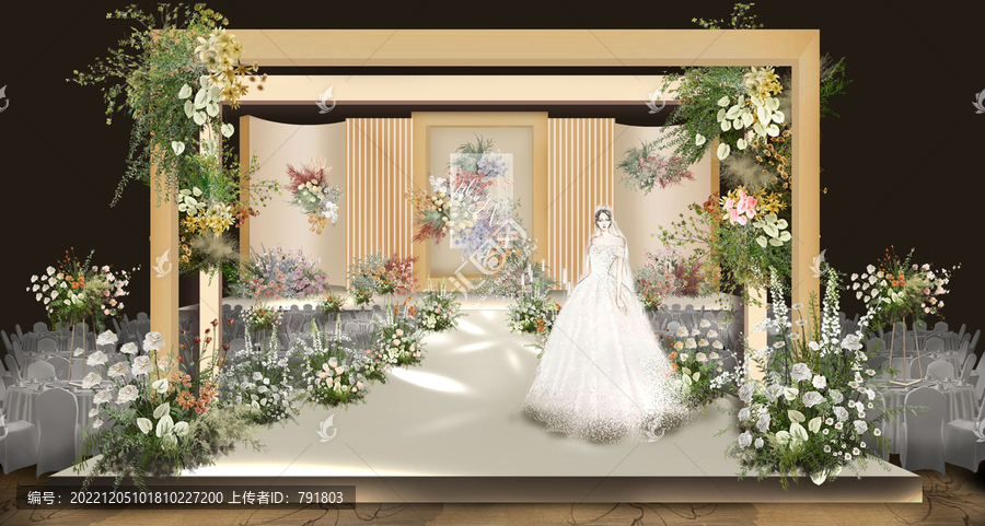 香檳黃婚禮